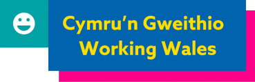 Working Wales logo (bi-lingual)