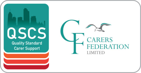 QSCS Quality Standard Carer Support Carers Federation Limited logo.