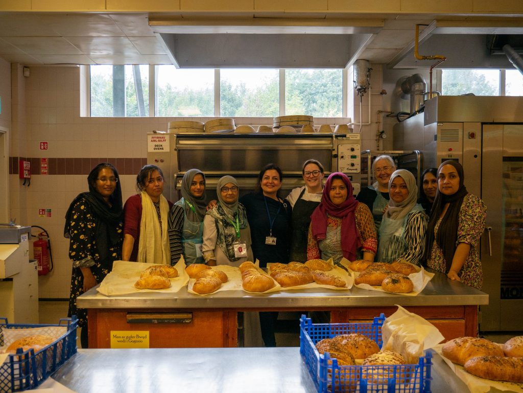Adult Learners at one of our free Bakery sessions