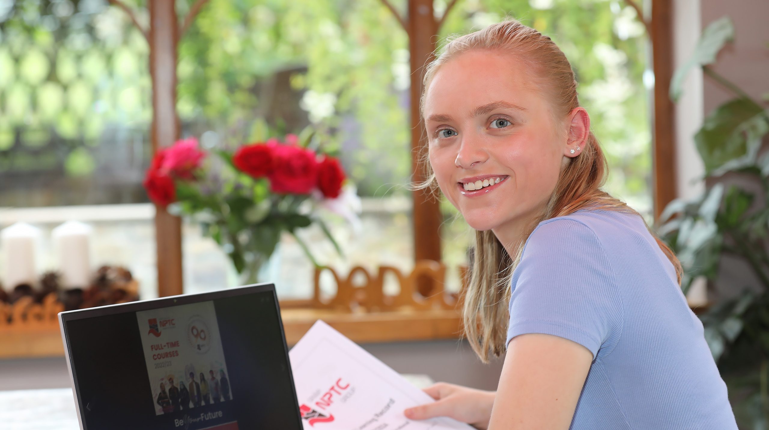 National award winner Sophie Dey who is “ready to take on the world” and achieve her dream of becoming a nurse